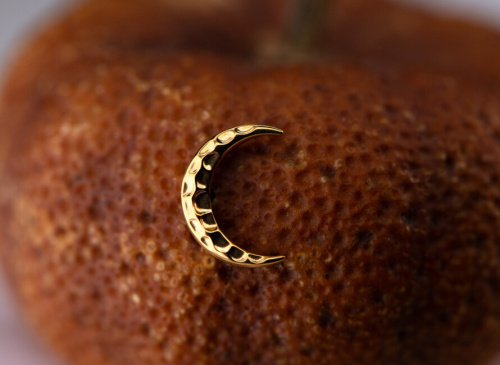 Накрутка Месяц золотой 1.2 мм фото 2